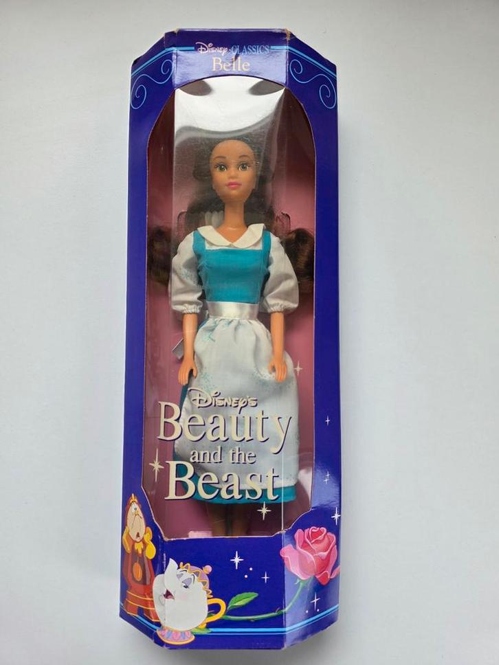 Disney Classics Belle Beauty and the Beast Mattel 1992 NRFB, Verzamelen, Poppen, Nieuw, Fashion Doll, Ophalen of Verzenden