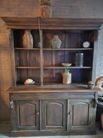 Mooie sobere buffetkast / vitrinekast - 165x209x43 cm, Ophalen, Met deur(en), 200 cm of meer, 150 tot 200 cm