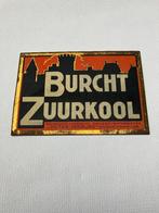 blik reclamebordje Burcht zuurkool, Verzamelen, Ophalen of Verzenden, Gebruikt, Overige