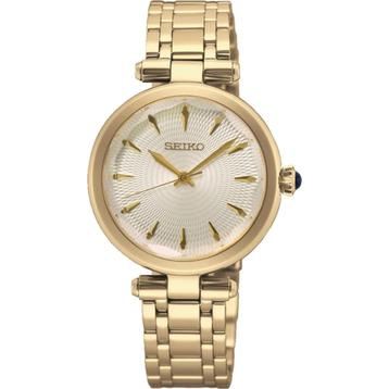 Seiko SRZ554P1 Quartz Gold Dial Ladies Watch - Nieuw beschikbaar voor biedingen