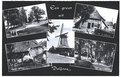 964476	Dalfsen	Ov 1974	Gelopen met postzegel, Verzamelen, Ansichtkaarten | Nederland, Gelopen, Overijssel, 1960 tot 1980, Ophalen of Verzenden