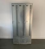 Industriele lockerkast (vintage), Huis en Inrichting, Kasten | Lockerkasten, Ophalen, Gebruikt, Industrieel