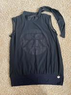 Rich mouwloze top met strik zwart strass mt. XL, Zwart, Maat 46/48 (XL) of groter, Ophalen of Verzenden, Zo goed als nieuw