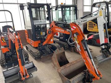 Hitachi 19U graafmachine bouwjaar 2022 met slechts 487 uur beschikbaar voor biedingen