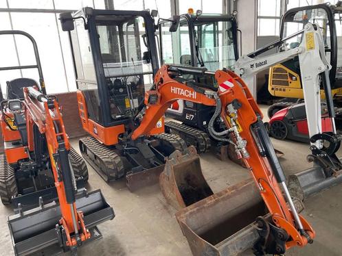 Hitachi 19U graafmachine bouwjaar 2022 met slechts 487 uur, Zakelijke goederen, Machines en Bouw | Kranen en Graafmachines, Graafmachine