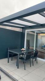 Tuin set Antraciet kleur, Tuin en Terras, Tuintafels, Ophalen of Verzenden, Gebruikt, Rechthoekig, Overige materialen