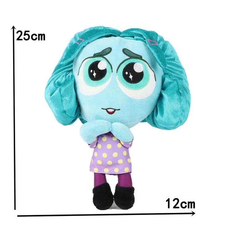 Nieuw !!  Inside Out Jealousy / Jaloezie knuffel pop. 25 cm, Kinderen en Baby's, Speelgoed | Knuffels en Pluche, Nieuw, Overige typen