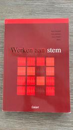 M. Bodt - Werken aan stem, Boeken, Ophalen of Verzenden, Zo goed als nieuw, M. Bodt; F. Mertens; L. Heylen
