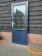 Buiten deur, Ophalen, 80 tot 100 cm, 200 tot 215 cm, Glas