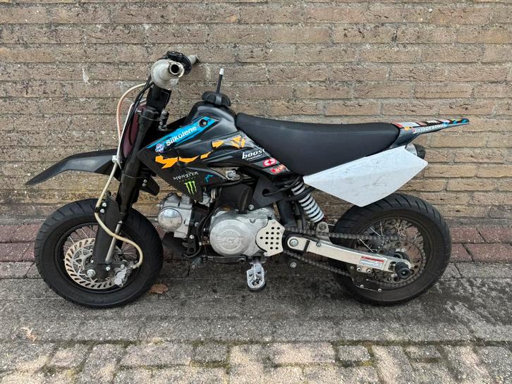 Ycf mini 50 cc semi-automaat, motorisch goede staat, Fietsen en Brommers, Minibikes, Midibikes en Pitbikes, Zo goed als nieuw
