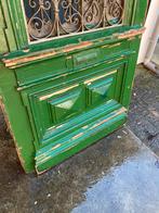 Antieke voordeur, Doe-het-zelf en Verbouw, Deuren en Horren, Ophalen of Verzenden, Gebruikt, Buitendeur, 200 tot 215 cm