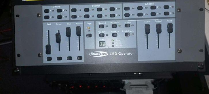 Showtec LED operator, Muziek en Instrumenten, Licht en Laser, Zo goed als nieuw, Licht, Ophalen of Verzenden