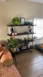 Dutchbone Class Wandkast - Donkerbruin, Ophalen, 100 tot 150 cm, Zo goed als nieuw, 150 tot 200 cm