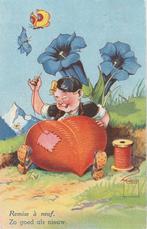 JONGEN TEKN MINOUVIS UIT 1949 ZEER MOOIE OUDE KAART KH199, Ophalen of Verzenden, 1940 tot 1960, Gelopen, Kinderen