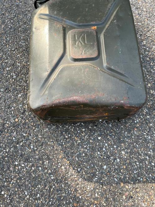 Vintage Jerrycan 20L - Groen, Auto diversen, Overige Auto diversen, Ophalen