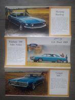 US FORD 1969 Fairlane, Cougar XR-7, Mustang Hardtop (7 ltr), Ophalen, Zo goed als nieuw, Ford