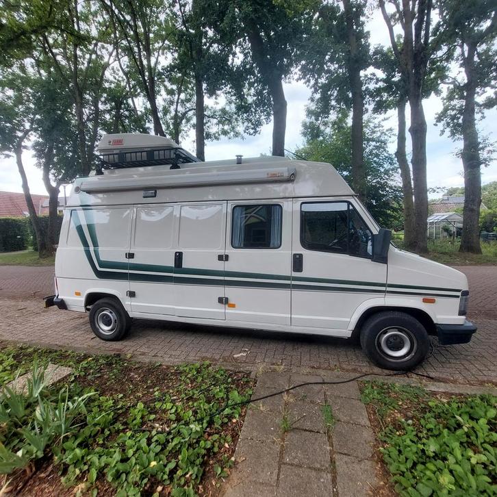Mooie retro camperbus Peugeot J5. Huisdier toegestaan!, Caravans en Kamperen, Verhuur