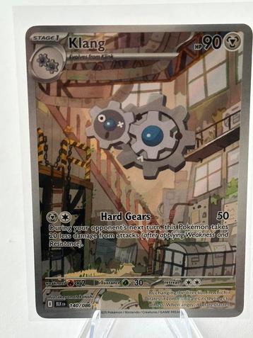 Klang 140/086 Pokemon Black Bolt NM beschikbaar voor biedingen