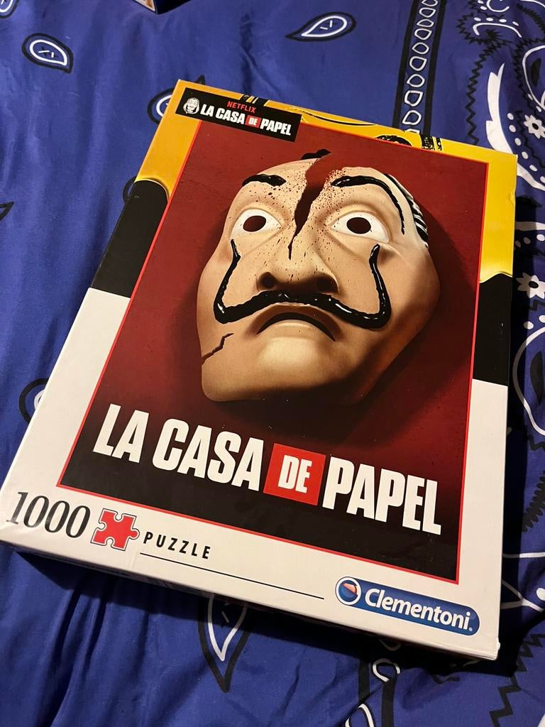 La Casa De Papel Puzzel, Ophalen, 500 t/m 1500 stukjes, Nieuw, Legpuzzel