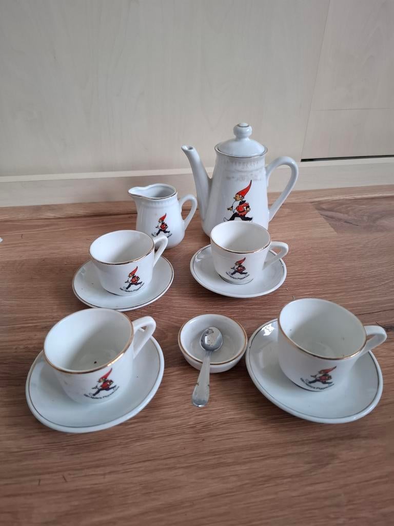 Van Nelle Piggelmee Kinderservies - Theepot & Kannetje, Ophalen of Verzenden