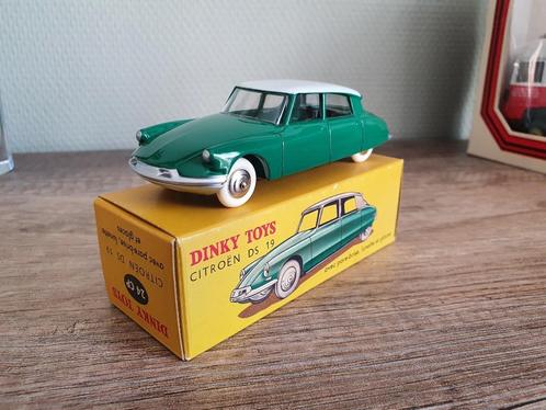 Atlas Dinky Toys 24CP Citroën DS 19 groen wit dak 1:43 ovp, Hobby en Vrije tijd, Modelauto's | 1:43, Zo goed als nieuw, Auto, Dinky Toys