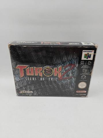 Turok 2 Seeds of Evil N64 CIB beschikbaar voor biedingen
