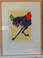 Zeefdruk Ellen Meuwese, Ophalen