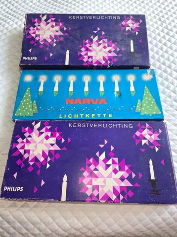 Oude kerstverlichting  beschikbaar voor biedingen
