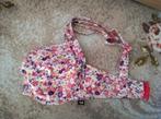Bijna Nieuw BIKINI top JETTE 38F cup (80F-85F) rozeWit bloem, Kleding | Dames, Badmode en Zwemkleding, Ophalen of Verzenden, Zo goed als nieuw
