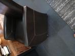leren stoel, Huis en Inrichting, Stoelen, Ophalen, Gebruikt, Bruin, Leer