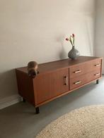 Midcentury vintage teak kastje, Huis en Inrichting, Ophalen, Gebruikt, 1 of 2 laden, Onbekend