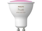 Philips Hue White and Color Ambiance GU10 59,95 Nu 34,95, Huis en Inrichting, Lampen | Losse lampen, Nieuw, Ophalen of Verzenden