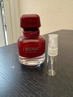 Givenchy L’interdit parfum sample, Verzamelen, Ophalen of Verzenden, Zo goed als nieuw