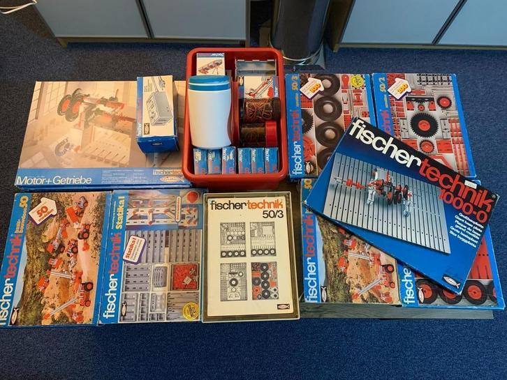 Fischer Technik - meerdere sets, Kinderen en Baby's, Speelgoed | Educatief en Creatief, Gebruikt, Bouwen, Ontdekken, Ophalen of Verzenden