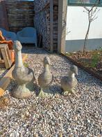 betonnen ganzen, tuinbeeld gans, Ophalen, Gebruikt, Beton, Dierenbeeld
