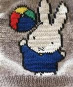 Nijntje met bal trui breipatroon, Hobby en Vrije tijd, Ophalen of Verzenden, Zo goed als nieuw, Breien, Patroon of Boek