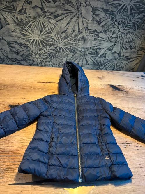 110 Petit Bateau |mooie, warme d blauwe winterjas|nieuwstaat, Kinderen en Baby's, Kinderkleding | Maat 110, Zo goed als nieuw
