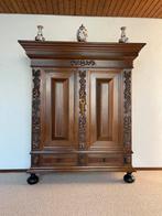 Antieke massief palissander eiken kast, Antiek en Kunst, Antiek | Meubels | Kasten, Ophalen