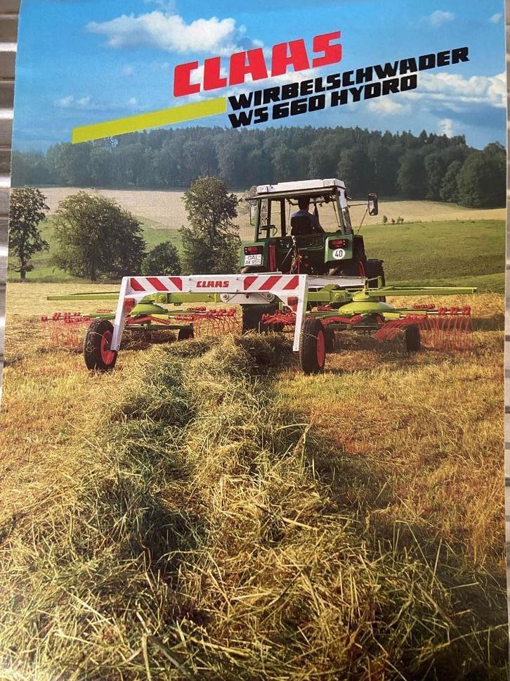 Werktuigfolders, Boeken, Catalogussen en Folders, Zo goed als nieuw, Folder, Ophalen of Verzenden