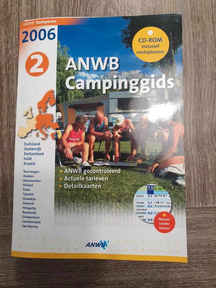 ANWB Campinggids nummer 2 (2006), Boeken, Reisgidsen, Zo goed als nieuw, Campinggids, Europa, ANWB, Ophalen of Verzenden