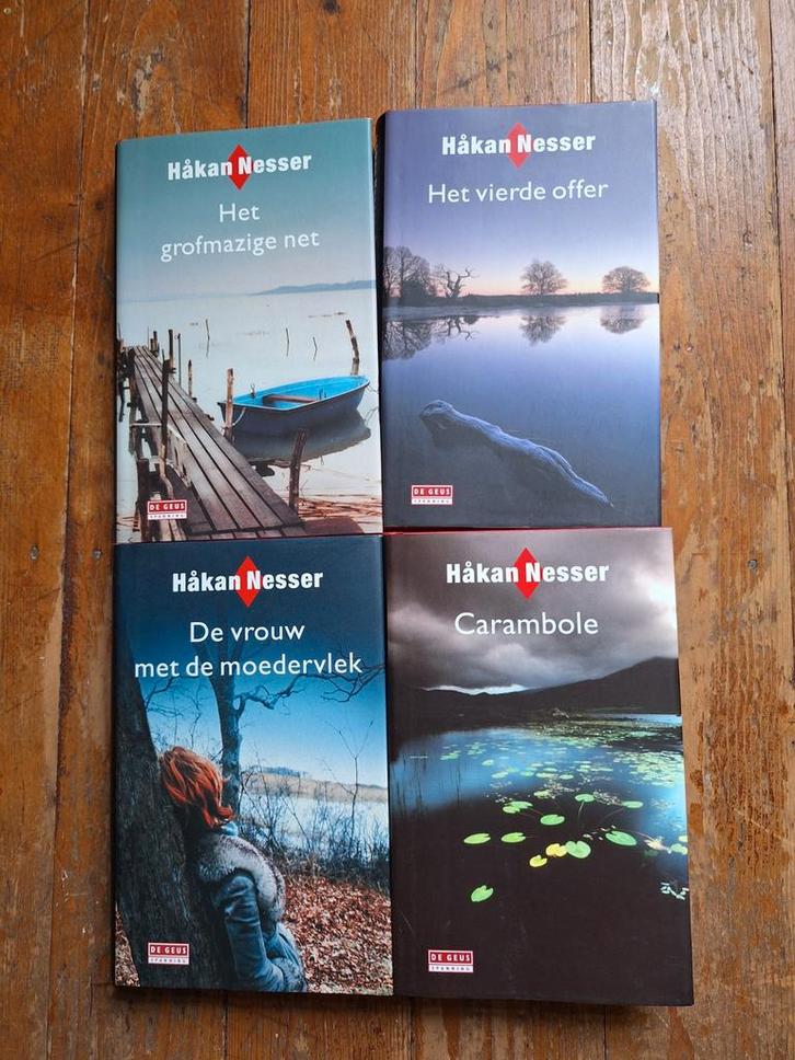 Håkan Nesser Commissaris Van Veeteren reeks, Boeken, Detectives, Zo goed als nieuw, Ophalen of Verzenden