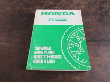 Honda FT500 werkplaatshandboek shop repair manual beschikbaar voor biedingen