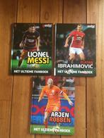 voetbalboeken- Het Ultieme Fanboek ( Zlatan.Messi,Robben ), Ophalen of Verzenden, Zo goed als nieuw, Balsport