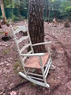 Vintage Schommelstoel met Rietzitting, Ophalen
