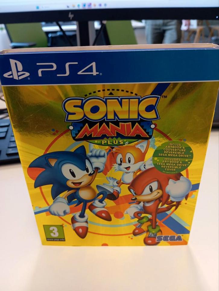 Sonic Mania Plus - PS4 - Zo Goed Als Nieuw!, Spelcomputers en Games, Spelcomputers | Sony PlayStation 4, Ophalen of Verzenden