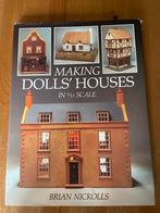 Poppenhuizen Maken schaal 1:12- Brian Nickolls, Ophalen, Zo goed als nieuw, Poppen maken, Geschikt voor kinderen