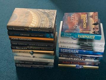 John Grisham boeken beschikbaar voor biedingen
