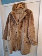 Vintage Bontjas 1972-1982, Ophalen of Verzenden, Gedragen, Maat 42/44 (L), Bruin