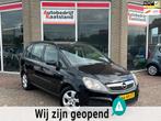 Opel Zafira 2.2 Enjoy - Airco - Cruise - 7 Persoons -, Voorwielaandrijving, Stof, Gebruikt, Zwart