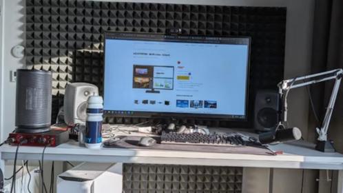43 inch 4K monitor, Computers en Software, Monitoren, Zo goed als nieuw, 60 Hz of minder, DisplayPort, HDMI, Ingebouwde speakers